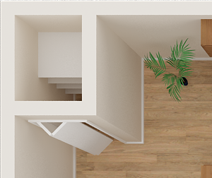 One bedroom floor plan